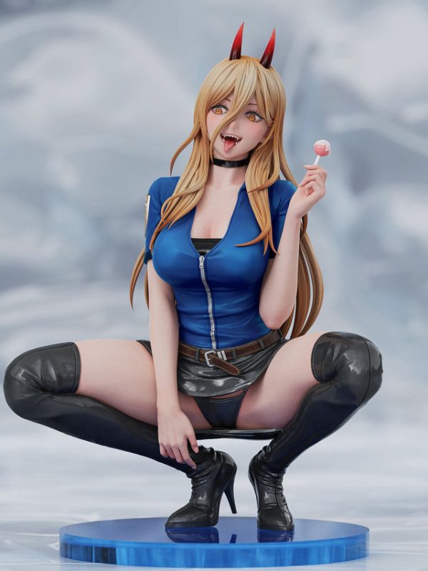 Power Chainsaw Man Statue