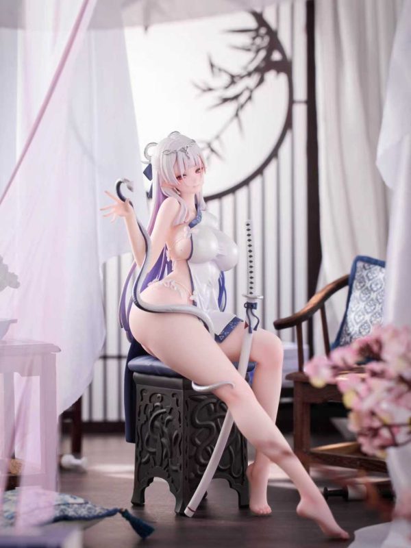 [Pre-order] 1/7 Blue-White Snack Girl Statue - Sikianim