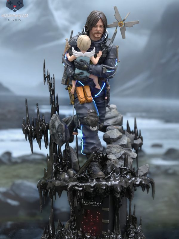 Death Stranding Sam statue