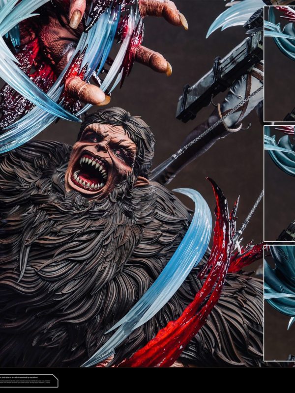 Attack on Titan statue
