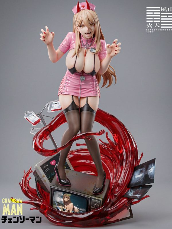 Power Chainsaw Man Statue