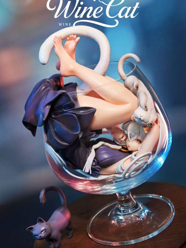 [Pre-order] 1/6 Wine Cat - Blue & Red - WEARTDOING
