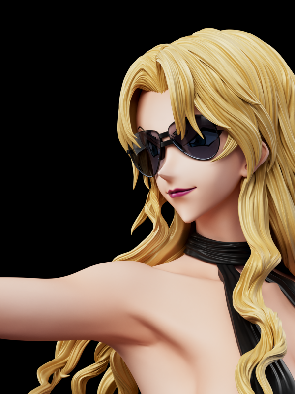 Vermouth anime statue