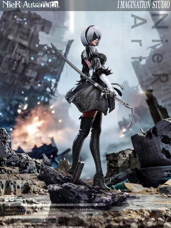 [Pre-order] 1/6 NieR: Automata 2B Statue - Imagination Studio