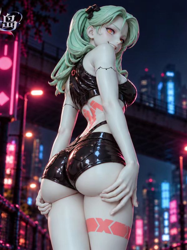 Cyberpunk Rebecca anime figure